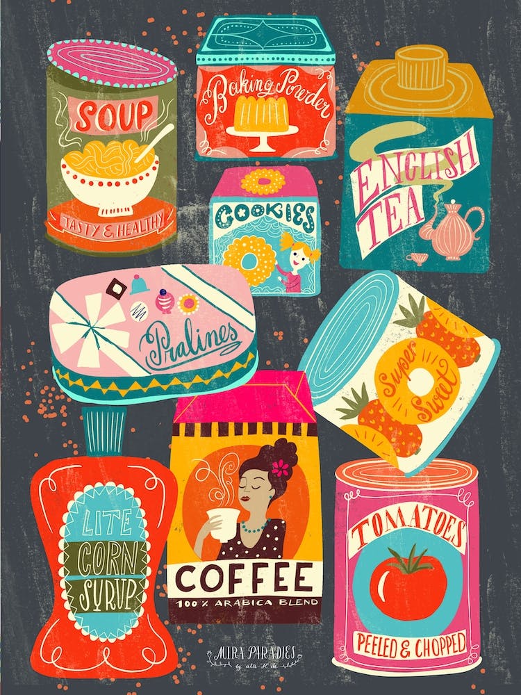 Colorful Pantry 1