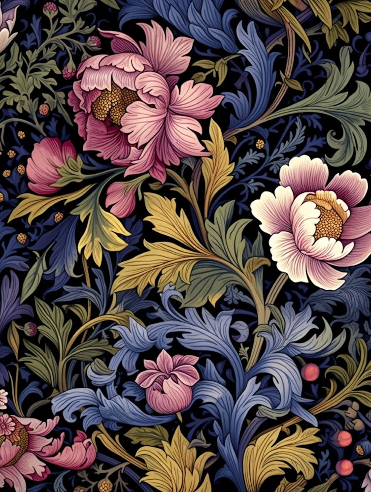 Florale Tapete 20