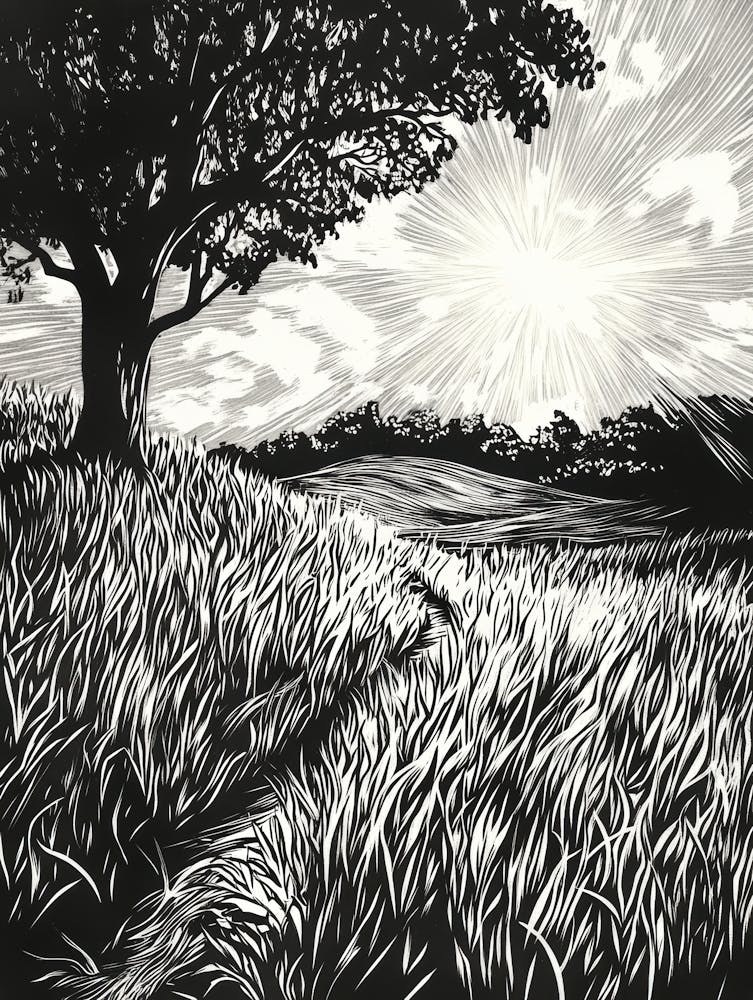 Tree In The Field
