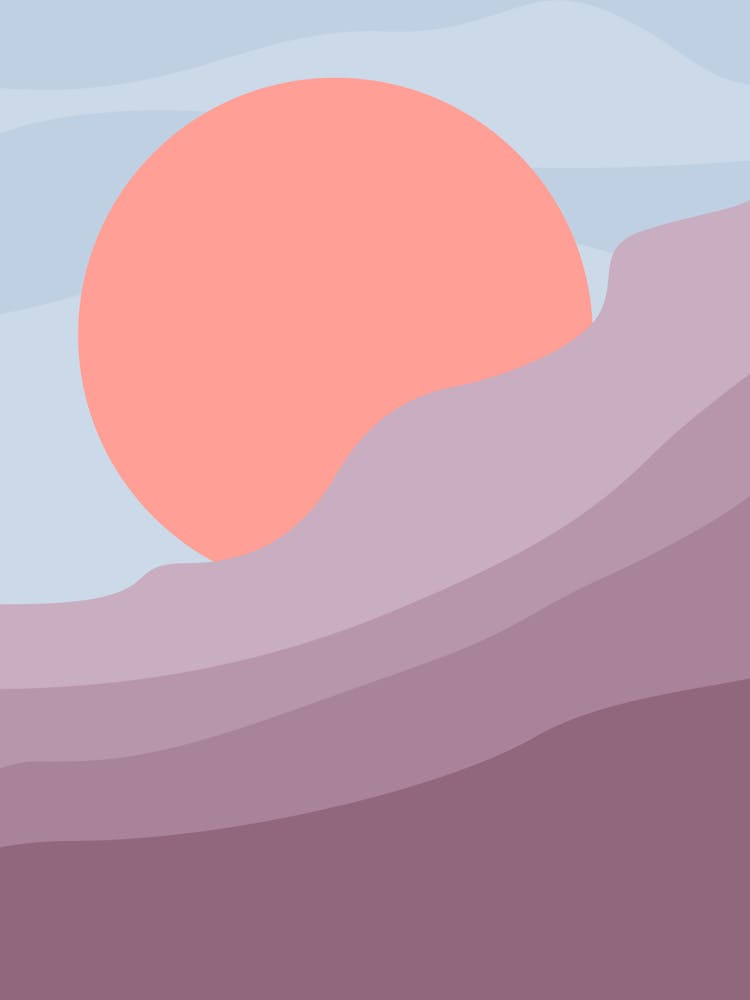 Sunset In The Mountains 8