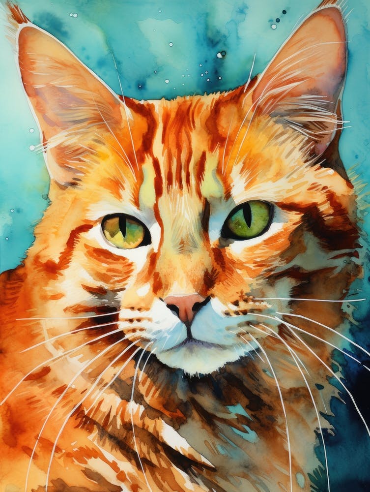 Orange Tabby Cat 6