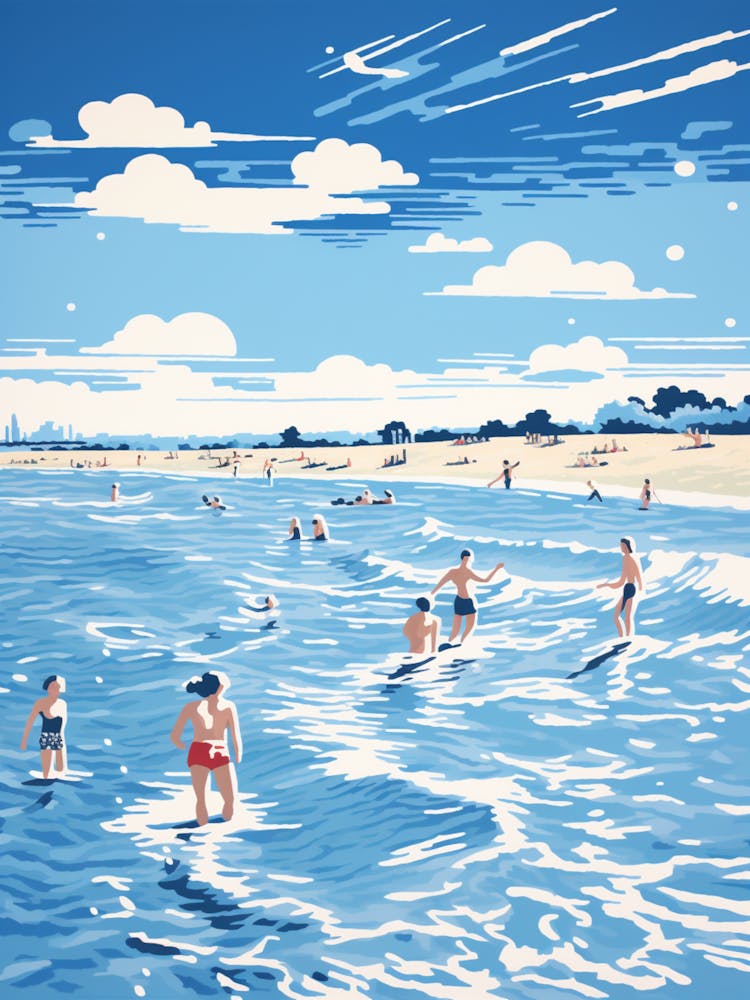 A Picture Of Studland Beach Dorset 1