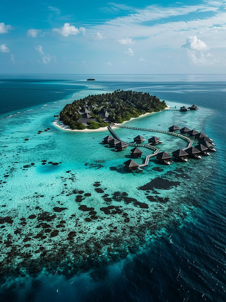 Island Resort In The Maldives 1