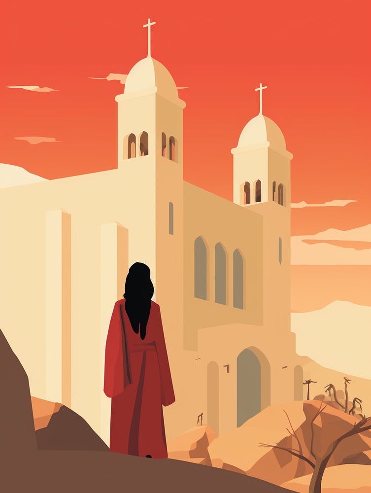 Oman 2 Travel Illustration