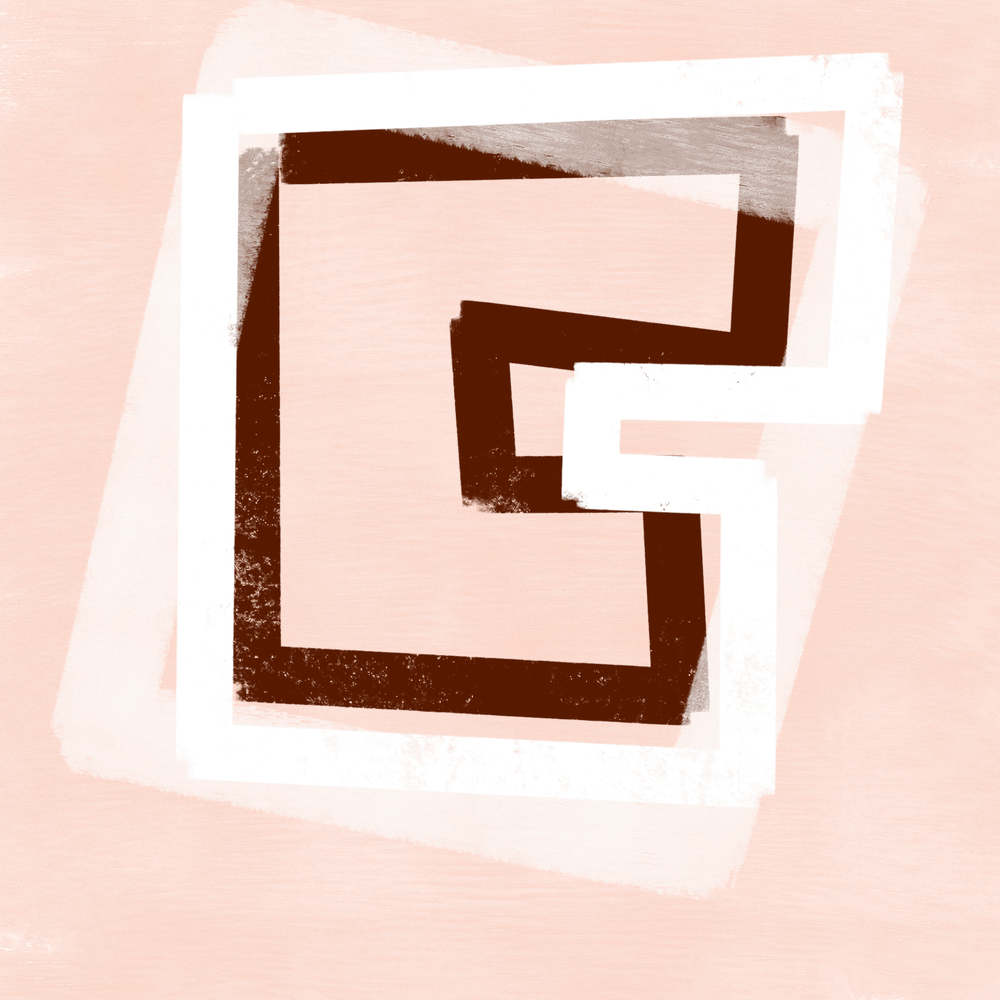Geometric Abstract Print 1