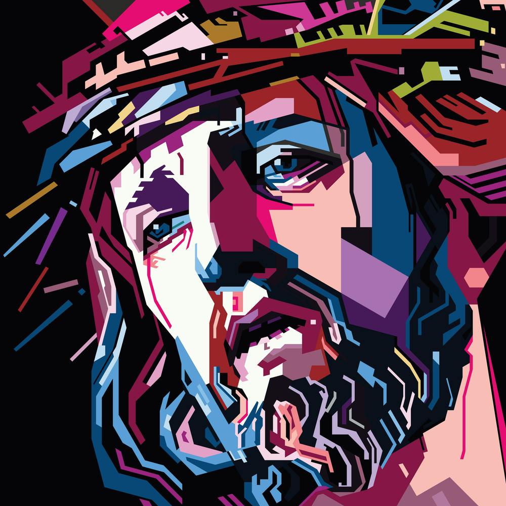 Jesus Christ Style WPAP