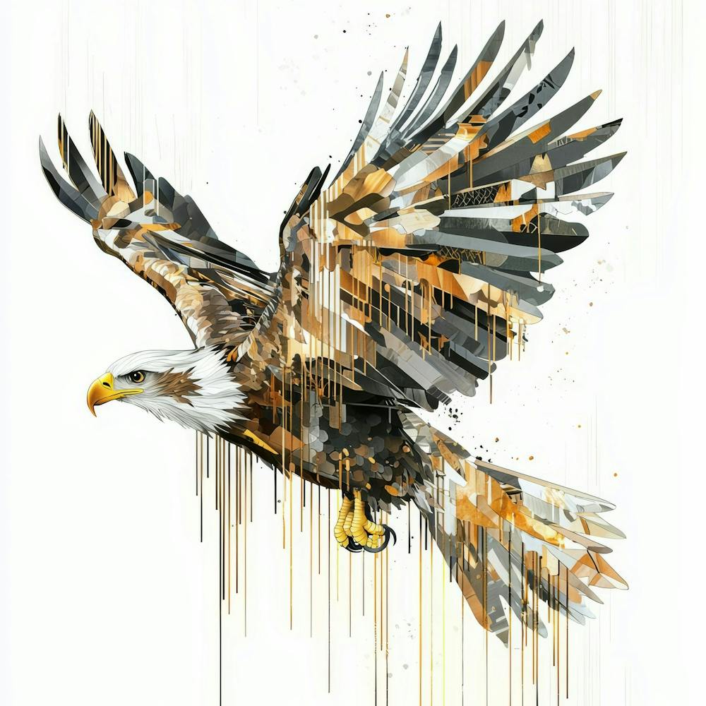 Eagle In Flight 1