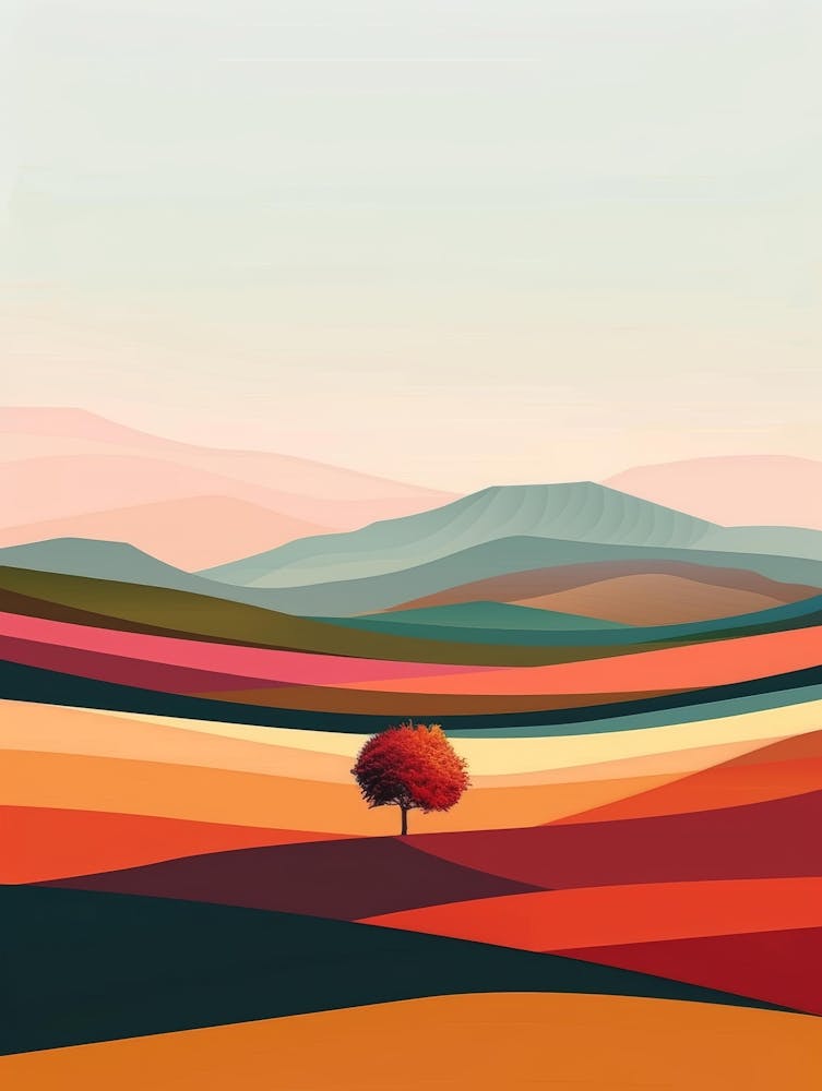 Landscape With A Tree 1