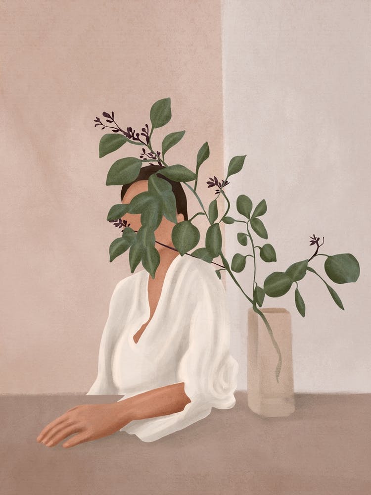 Behind the Leaves