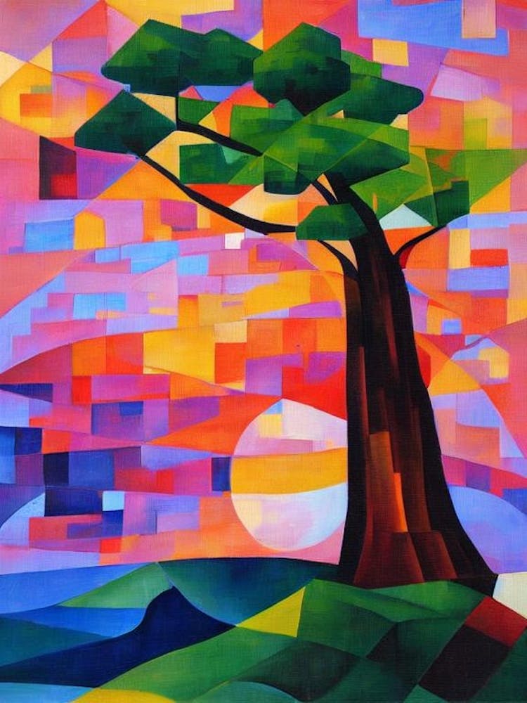 Cedar Tree Cubist 1