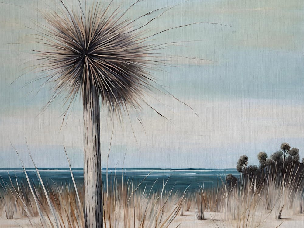 Australian Coastal Landscape Painting