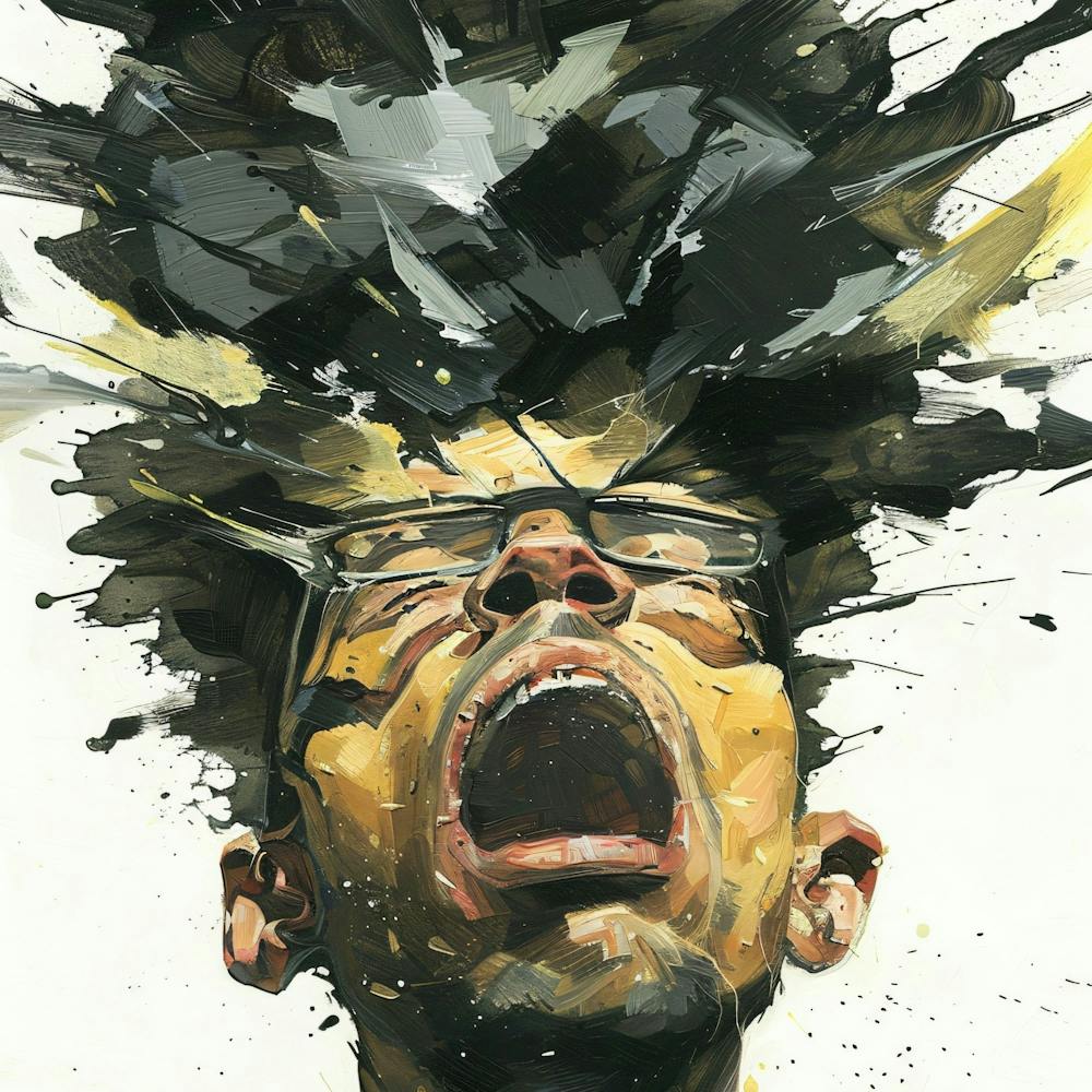 Man Shouting