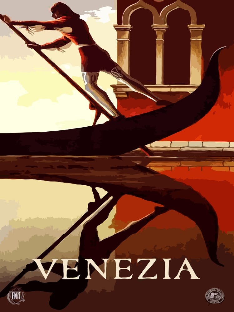 Gondolier Form Venice, Italy