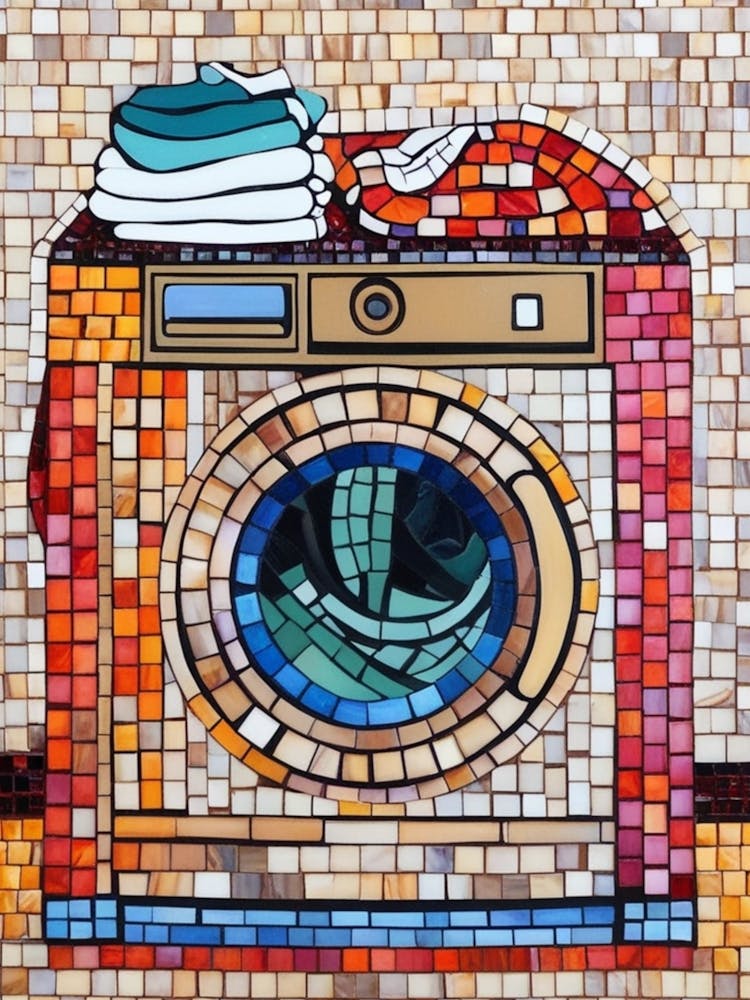 Washing Machine Mosaic 6