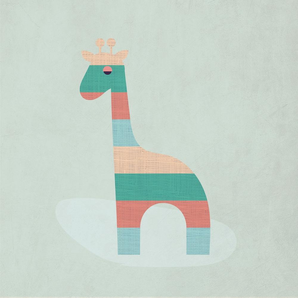 Scandi Giraffe Nursery