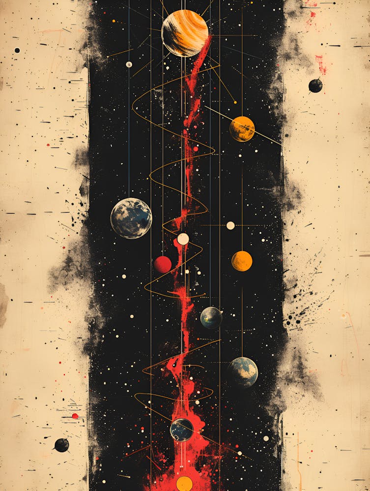 Planets In Space 5
