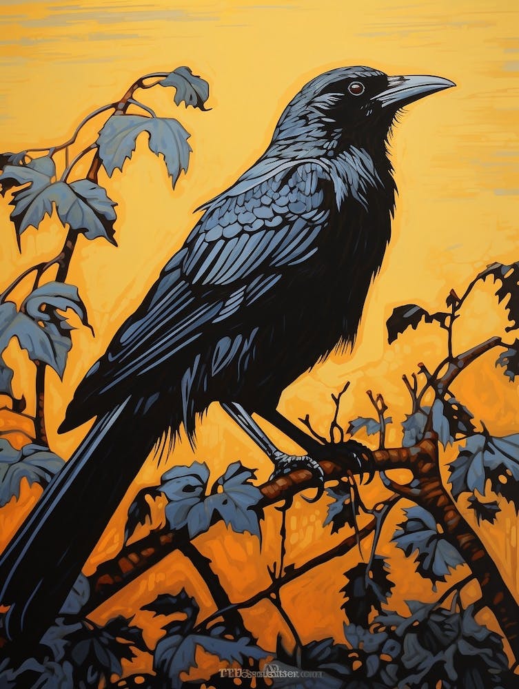 Crow And Branches