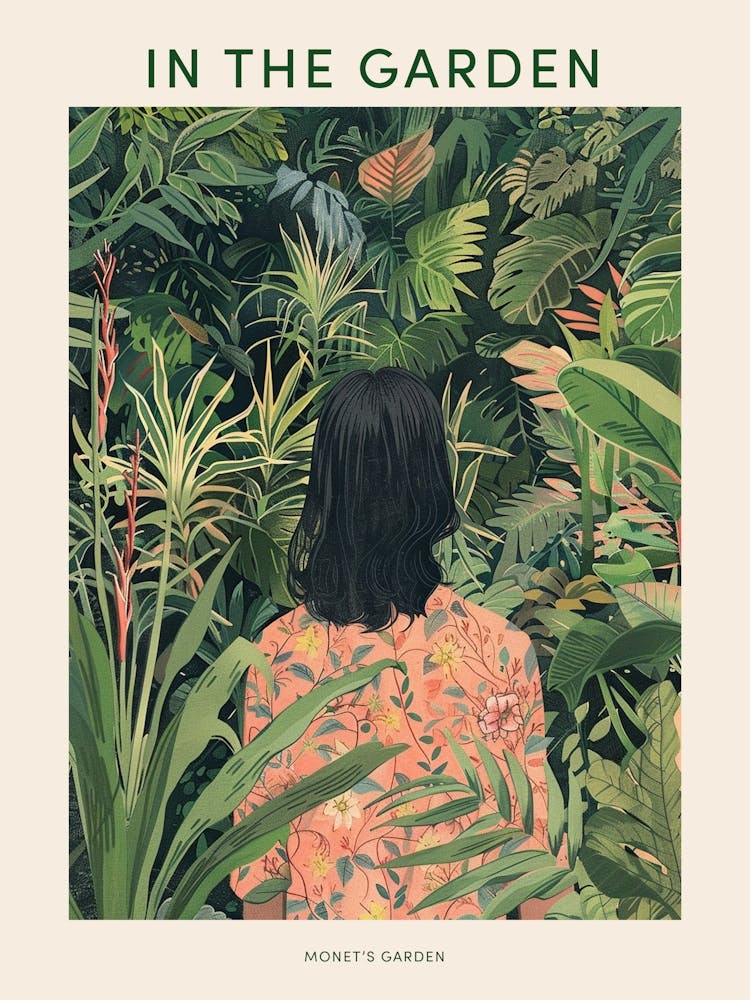 In The Garden Poster Monet S Garden France 7