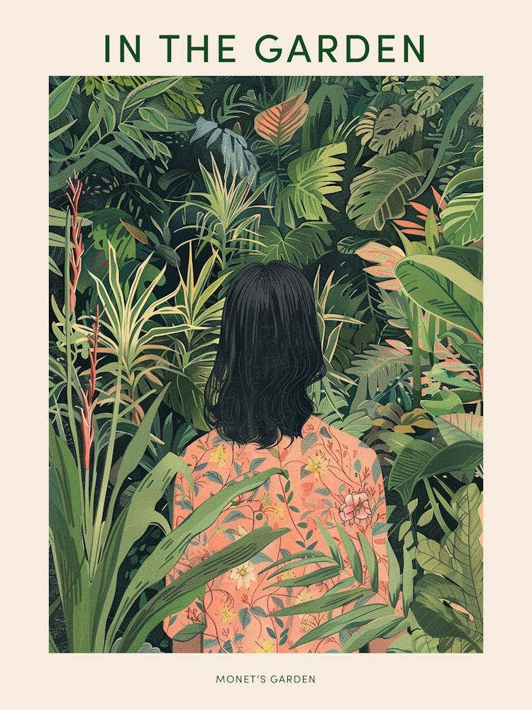 In The Garden Poster Monet S Garden France 7