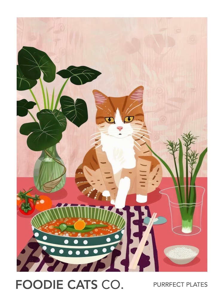 Foodie Cats Co Cat And Soup