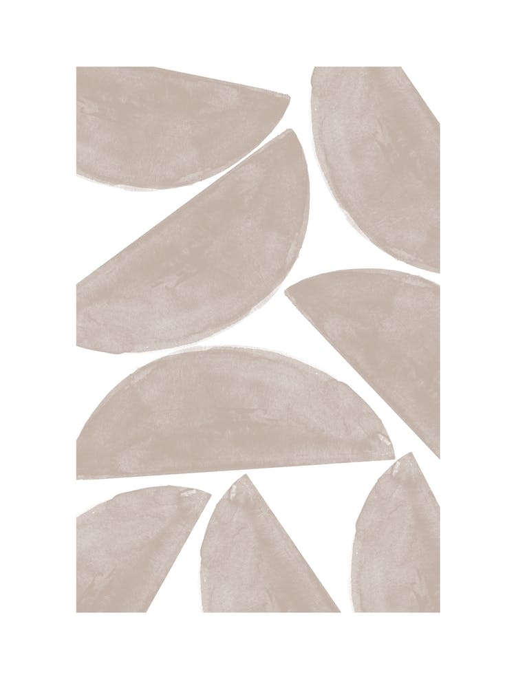 Abstract Painting Geometric Soft