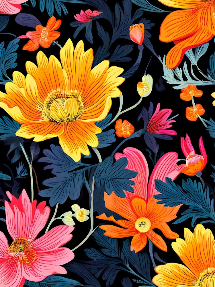 Floral Seamless Pattern 21