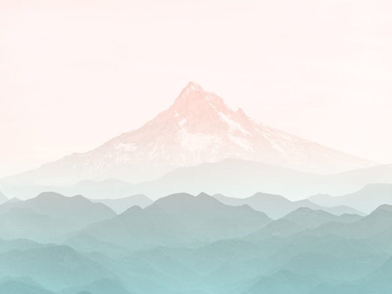 Mount Hood Pastel Sunset