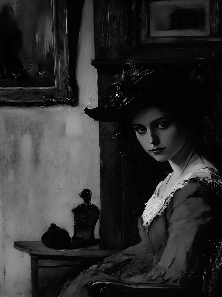 Lady In A Hat