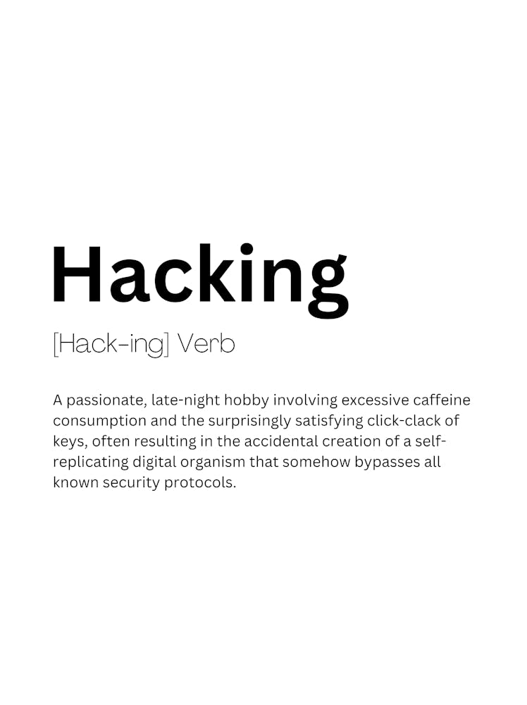 Hacking Definition Meaning