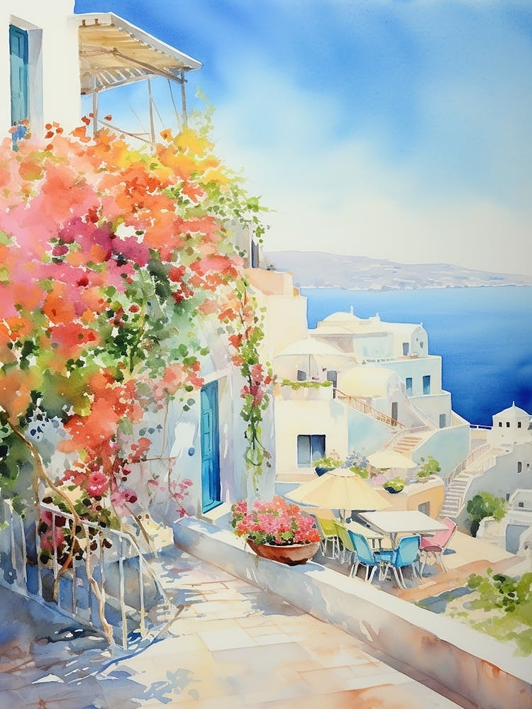 Seascape Sanctuary: Coastal Terrace