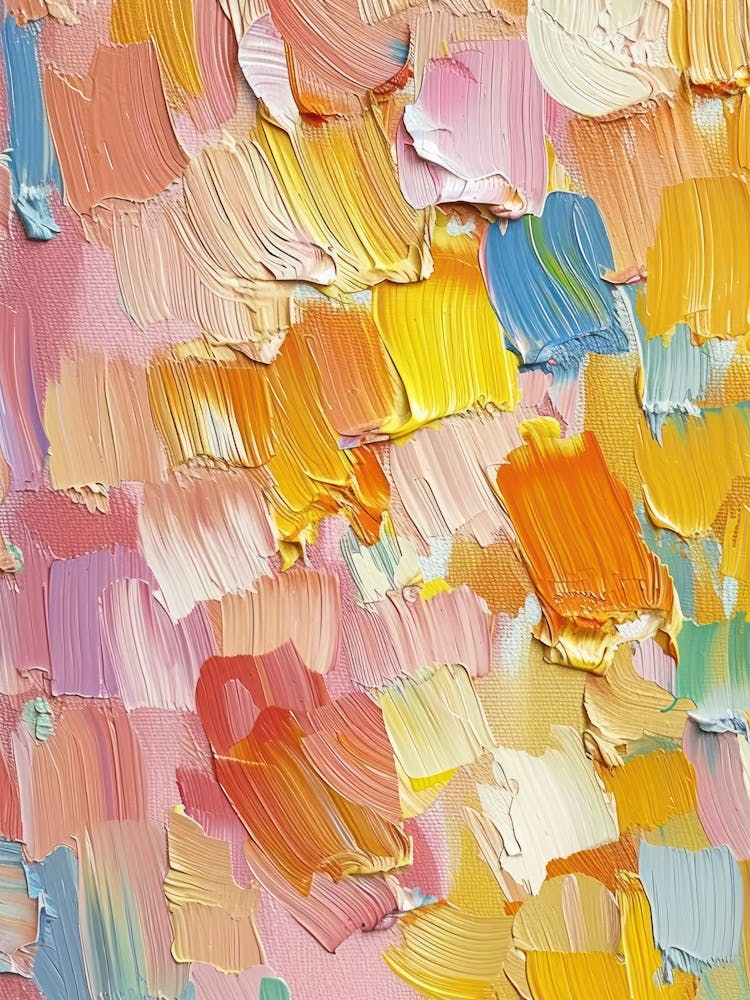 Pastels Impasto Strokes 10