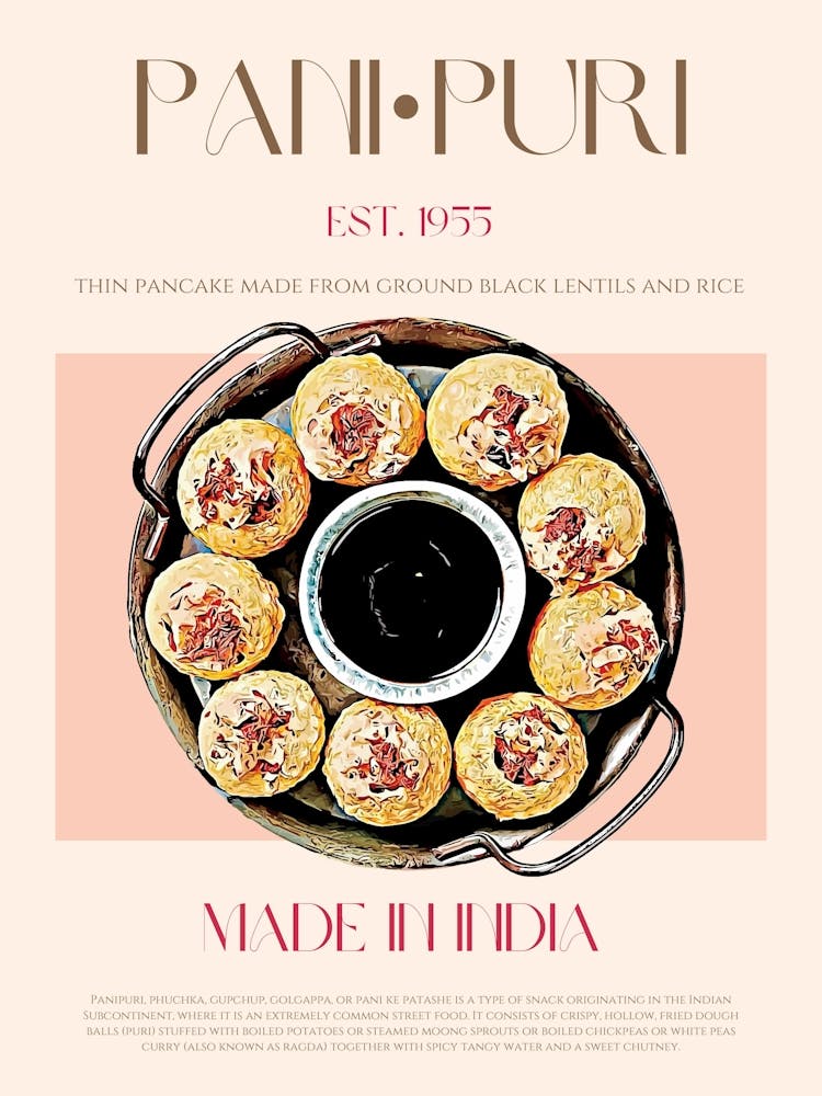 Pani Puri Mid Century