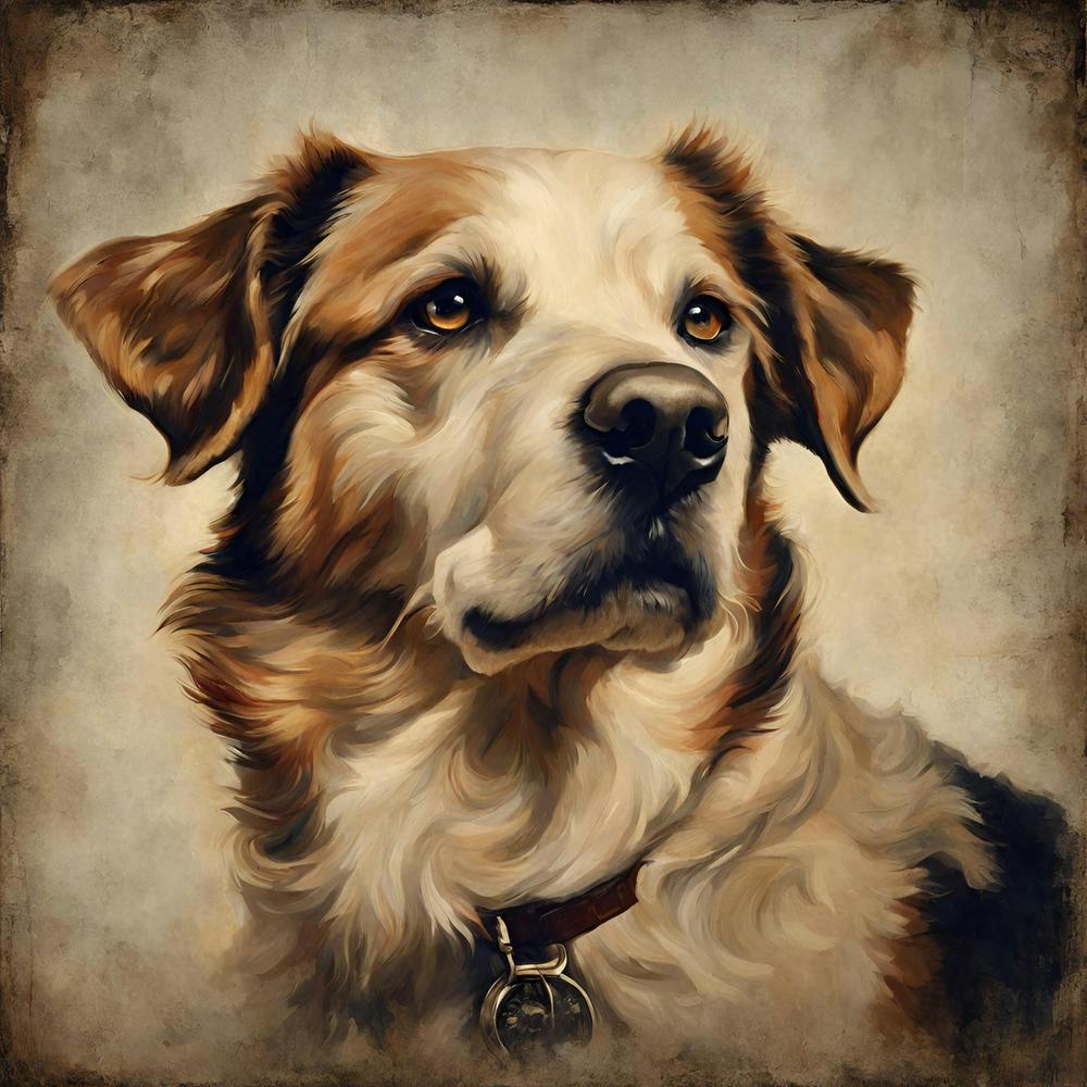 Portrait Of A Dog