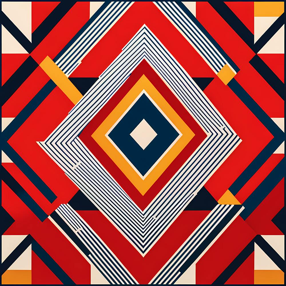Gingaham Pattern Art, pattern tile 