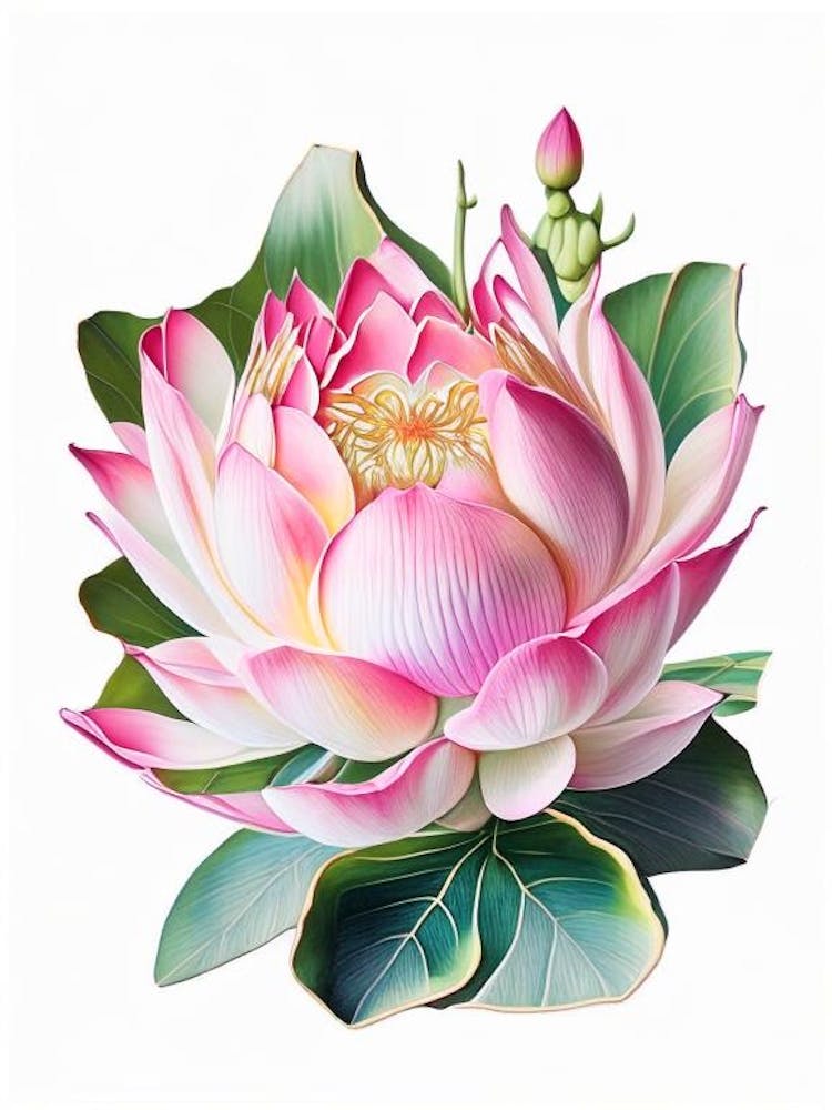 Pink Lotus Decoupage 3