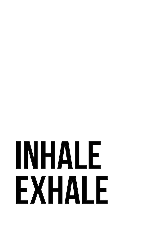 Inhale Exhale IX