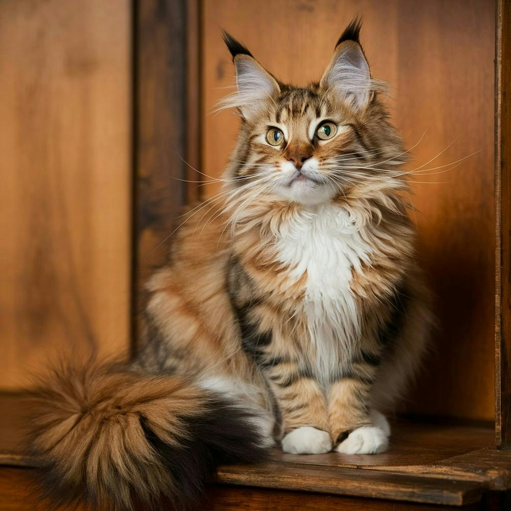 A Captivating & Majestic Maine Coon