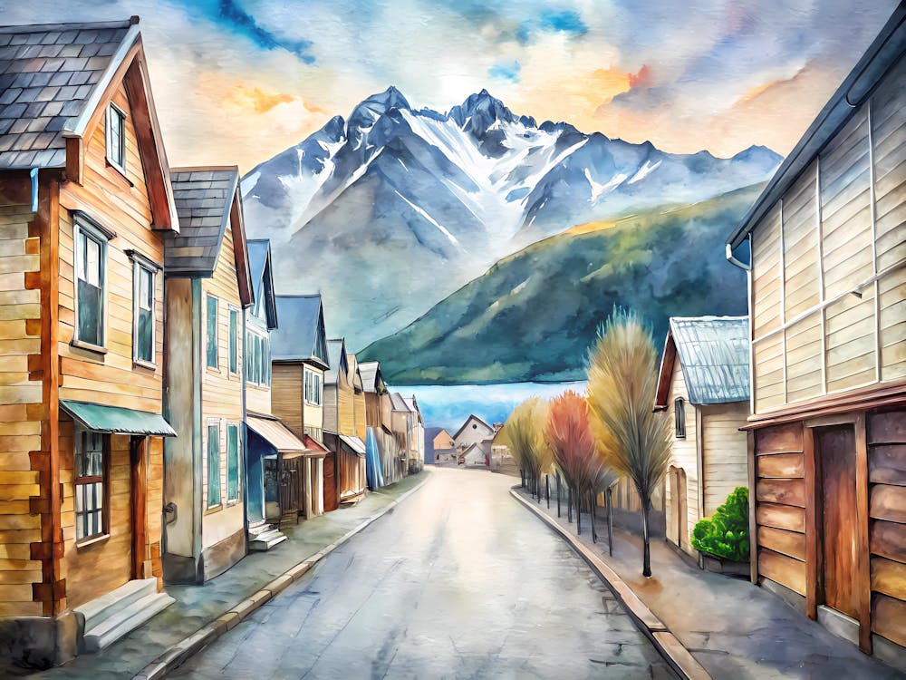 Queenstown New Zealand A Vintage