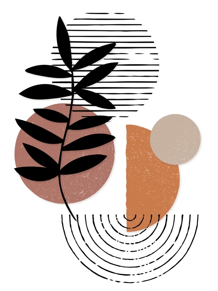 Minimal Geo Botanical Scandinavian 2