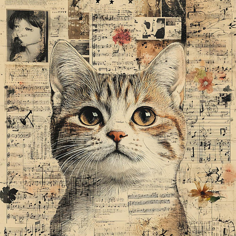 Cat On Paper 1