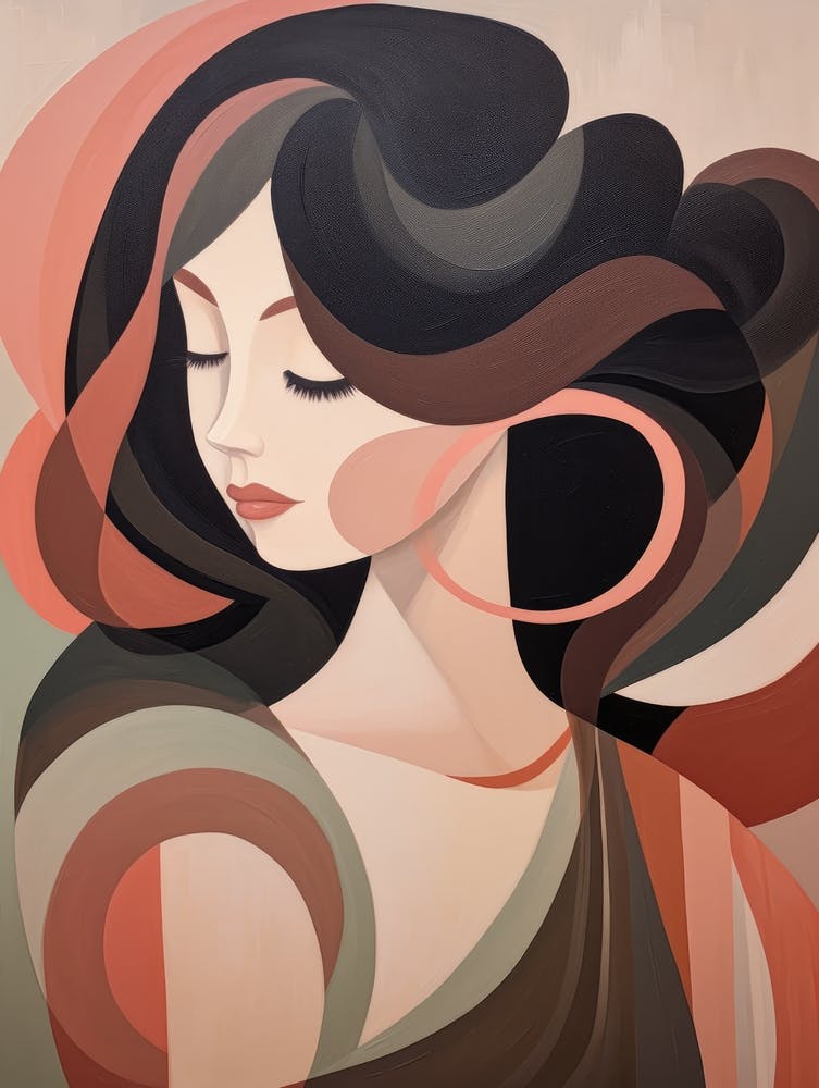 Woman With Long Hair