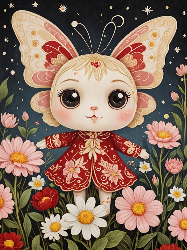 Cartoon Butterfly Fairy
