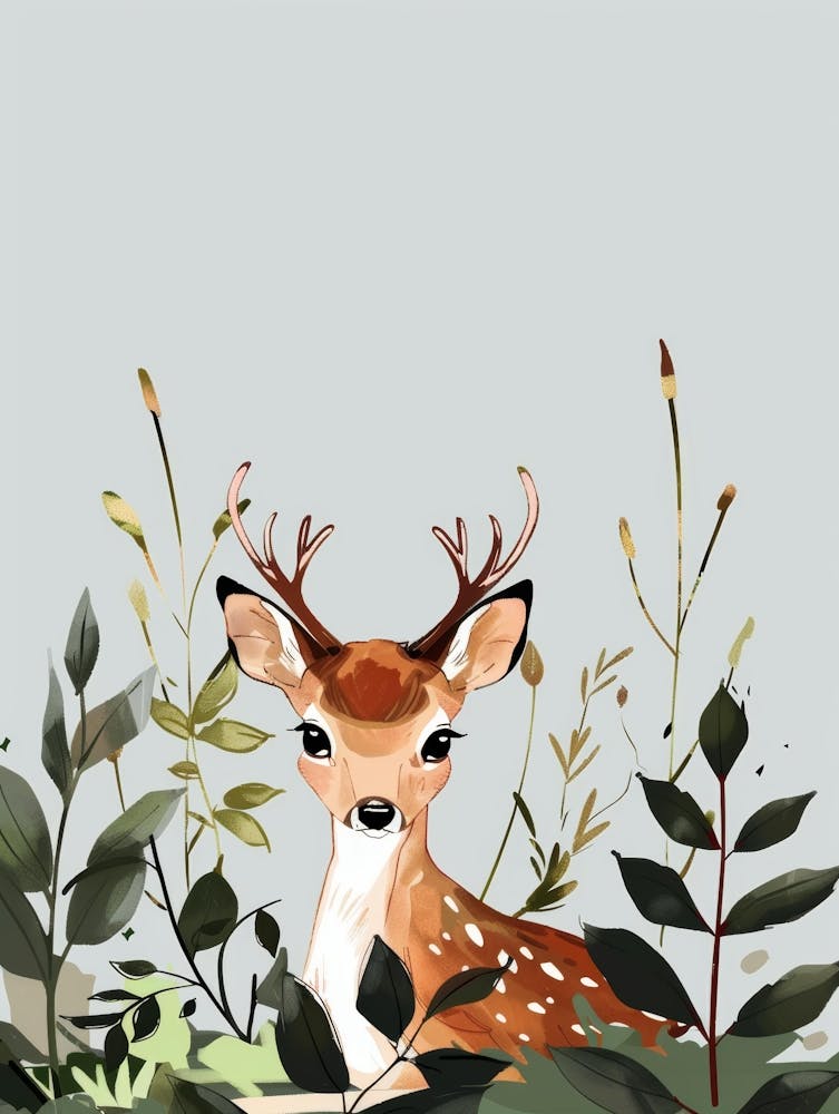 Deer In The Woods 8