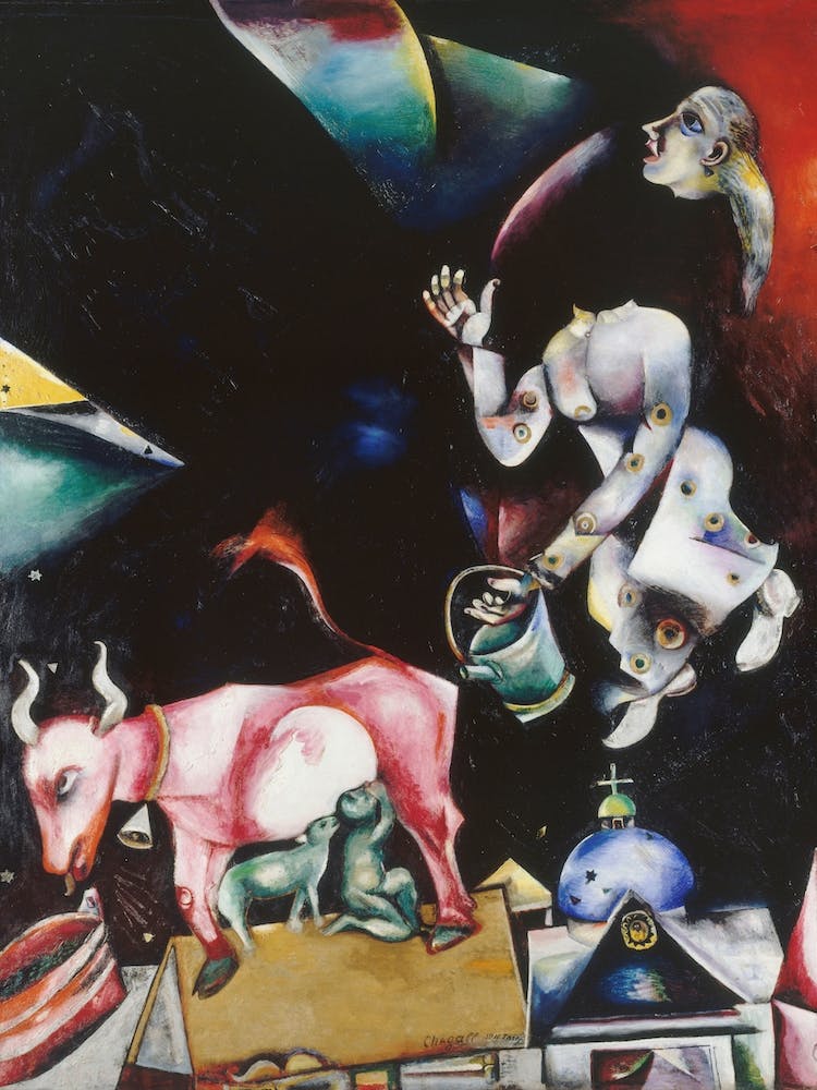 To Russia, Asses And Others, Marc Chagall