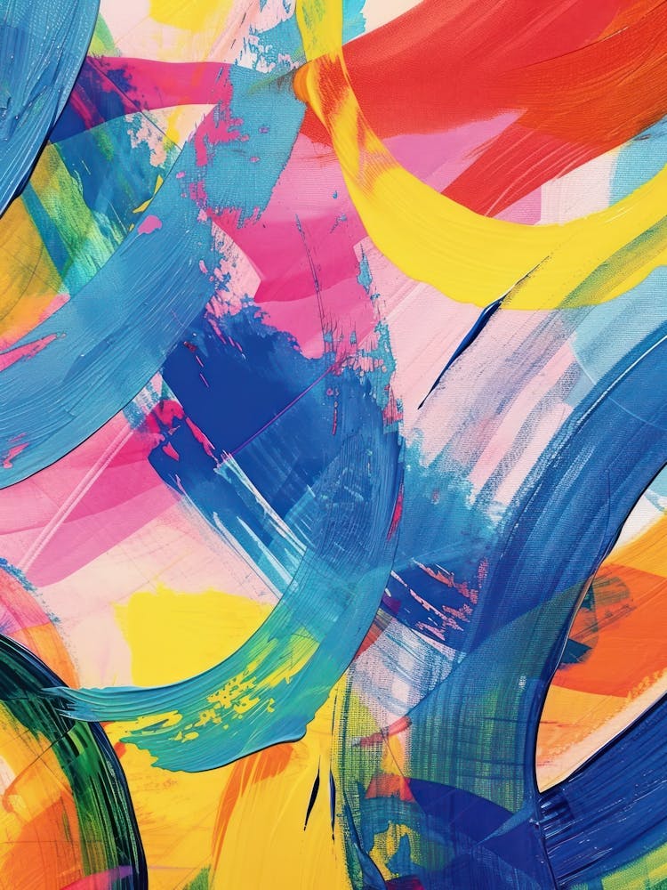 Colourful Brush Strokes 11