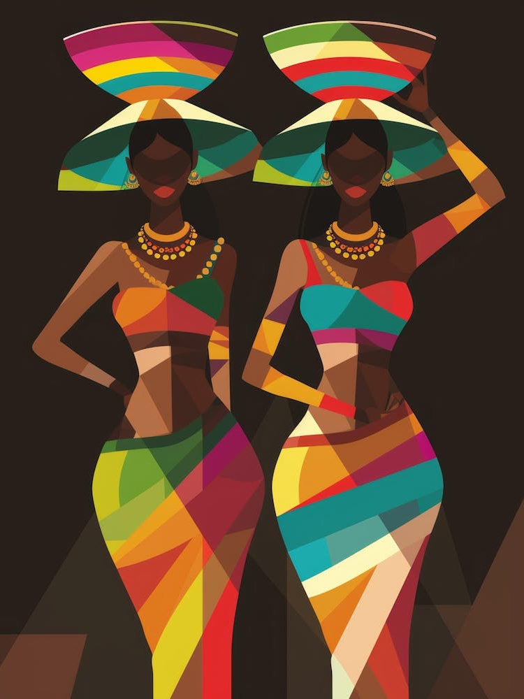 Two African Women 9