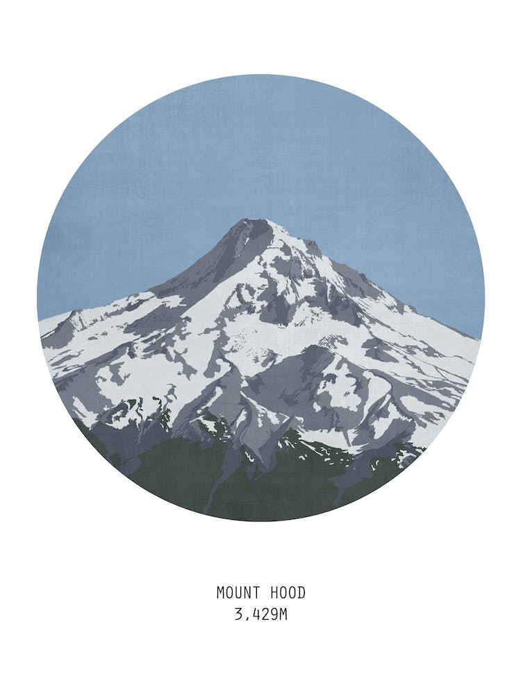 Mount Hood Oregon Usa Mountain