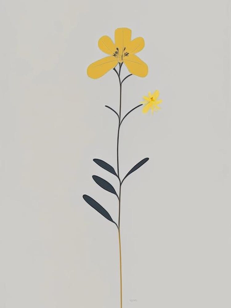 Sticky Monkeyflower Wildflower Simplicity