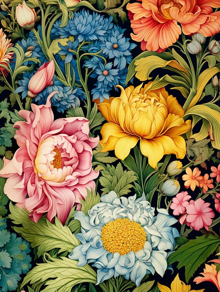 Papier Peint Floral 146
