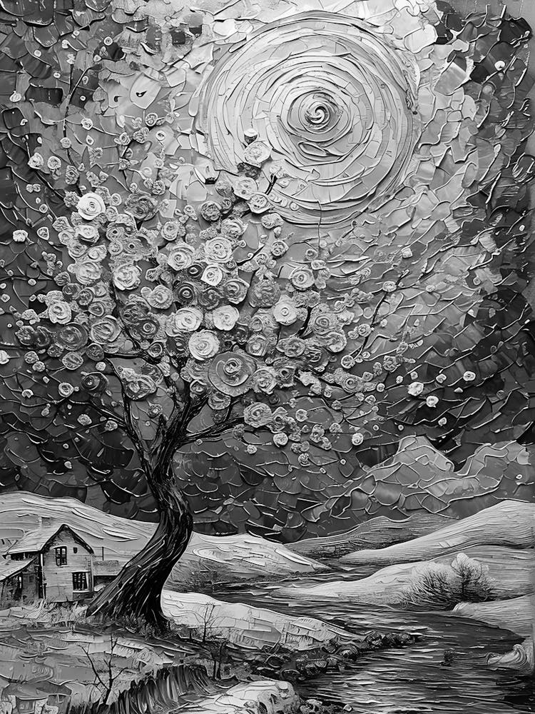 Tree In The Snow
